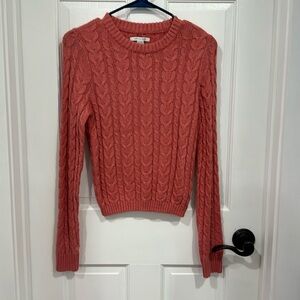 EUC salmon colored sweater from American Eagle size XS. Worn once